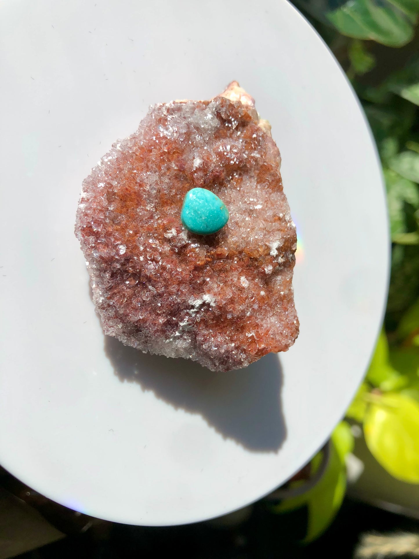 Natural Turquoise Cabochon - Silver Fox Mine