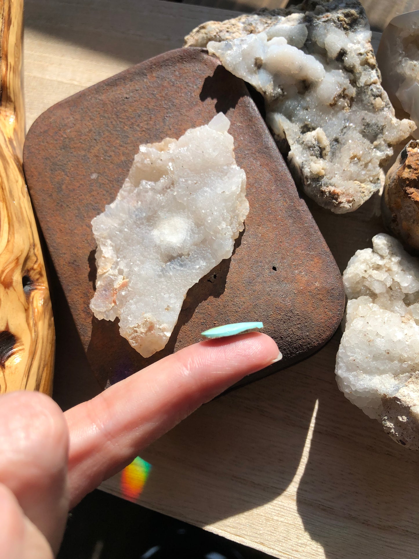 Natural Turquoise Cabochon - Silver Fox Mine